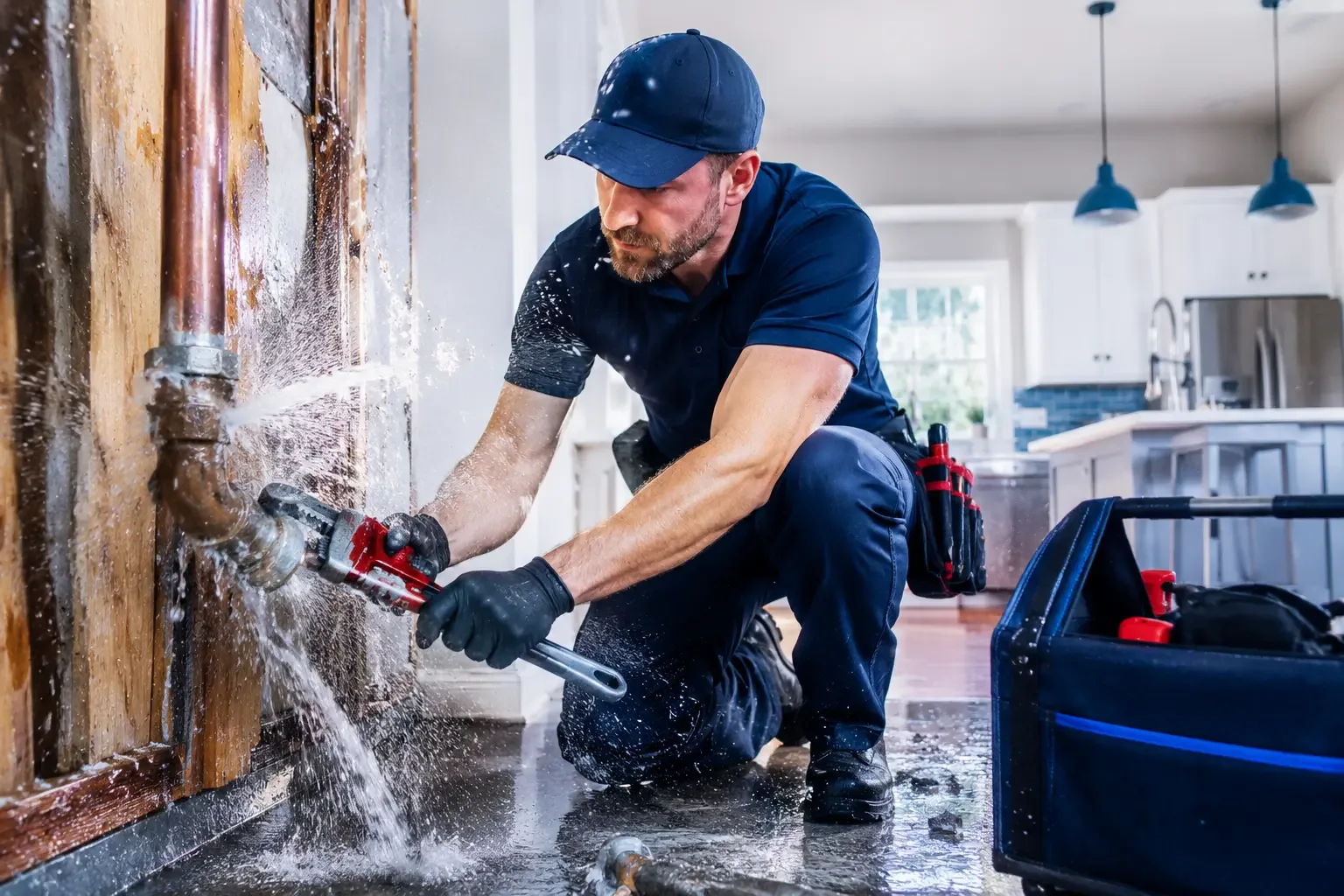 Local emergency pipe repair professionals in Kingsville, OH